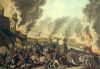 Пожар Москвы в 1812 году. И. Л. Рудеганс. 1813 год.