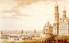Вид Соборной площади в Кремле. М. Н. Воробьев 1817 г.