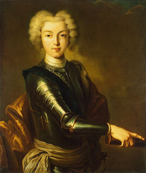 Портрет Петра II. Неизвестный автор.