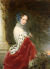 Императрица Александра Федоровна (1798-1860). К. Робертсон. 1852 год. ГМЗ "Павловск".