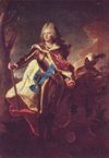 Портрет Фридриха Августа II, курфюрста Саксонского. Г. Риго.