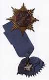 Знаки ордена Белого Орла, принадлежавшие Александру I.