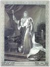 "Наполеон Великий". Гравюра О. Буше-Денуайе по оригиналу Ф.-П.-С. Жерара. После 1805 года.